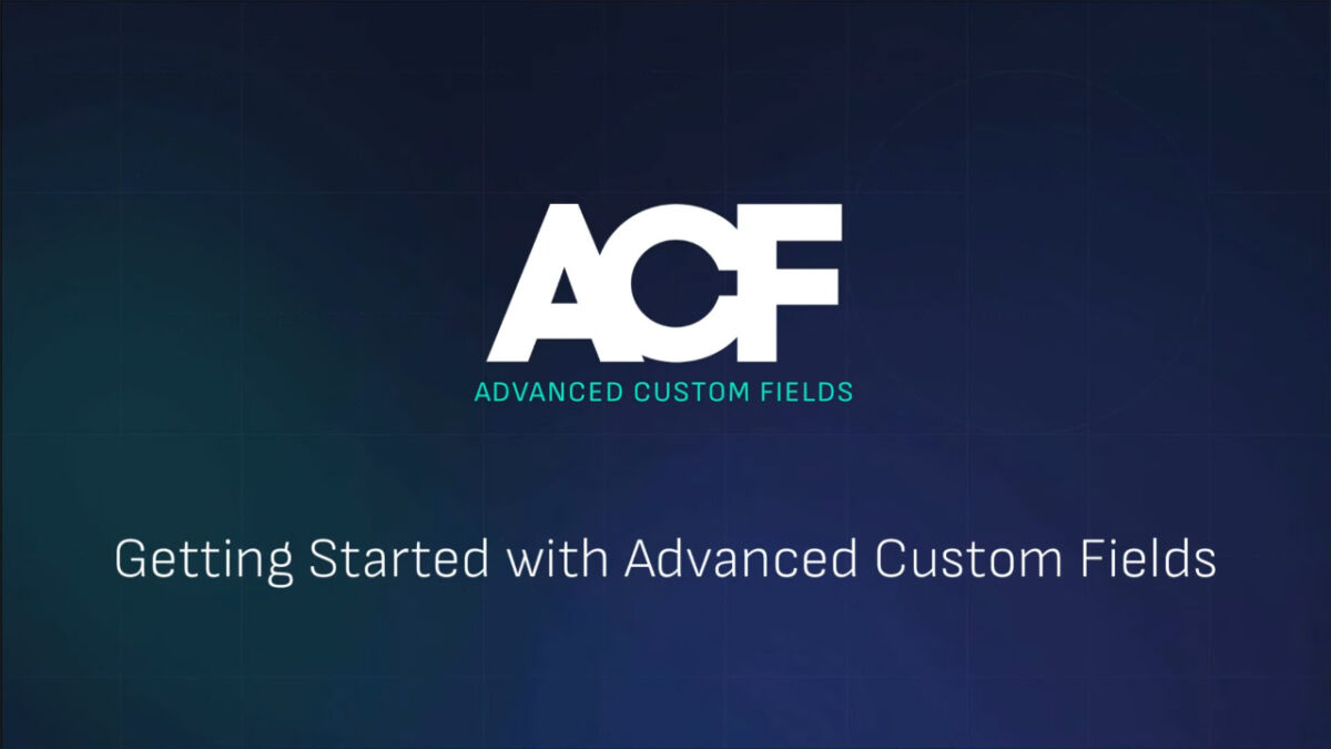 WordPressプラグインAdvanced Custom Fields(ACF)